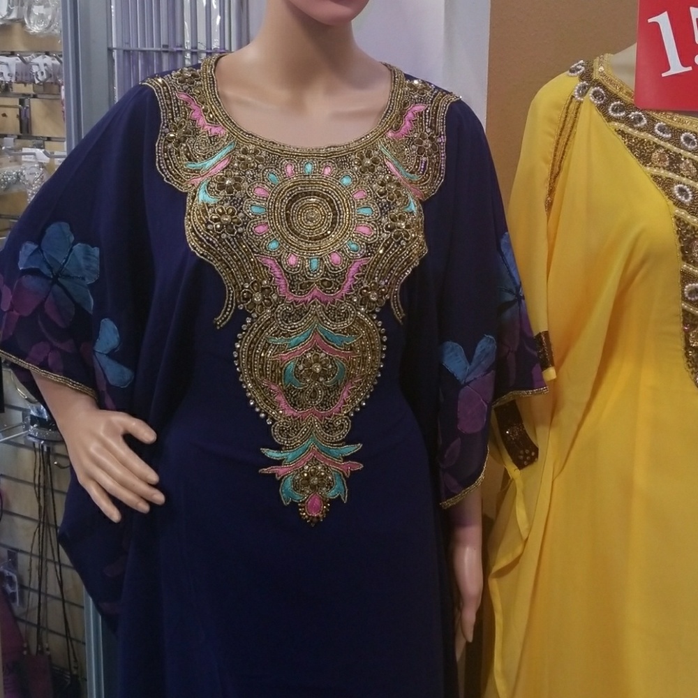 Dresses and jewelries